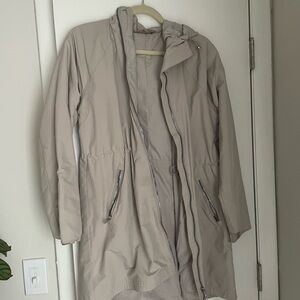 Athleta Long Rain Coat